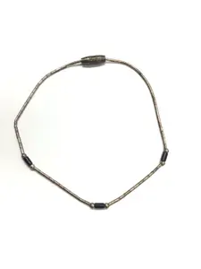 Navajo black onyx bracelet