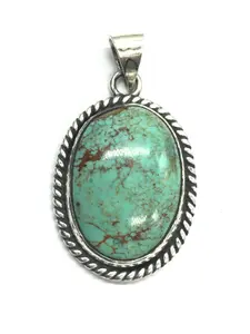 Navajo turquoise pendant