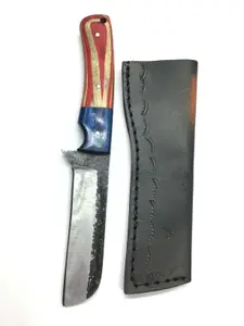 Steel bladed knife