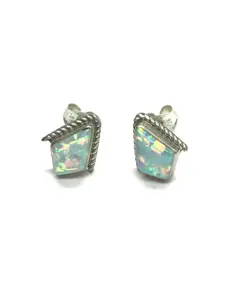 Navajo opal earrings