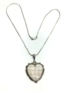 Native American mother of pearl pendant and chain