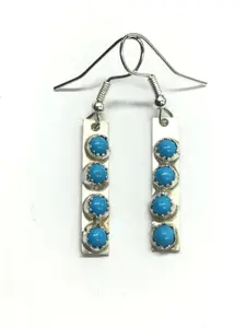 Native American turquoise earrings