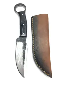 Steel bladed knife