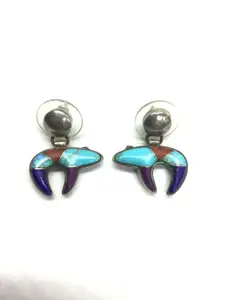 Native American multi stone earrings