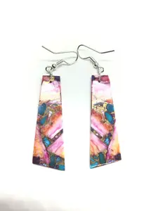 Jameson Pete Navajo pink dahlia earrings