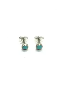 Linda Yazzie Navajo turquoise earrings