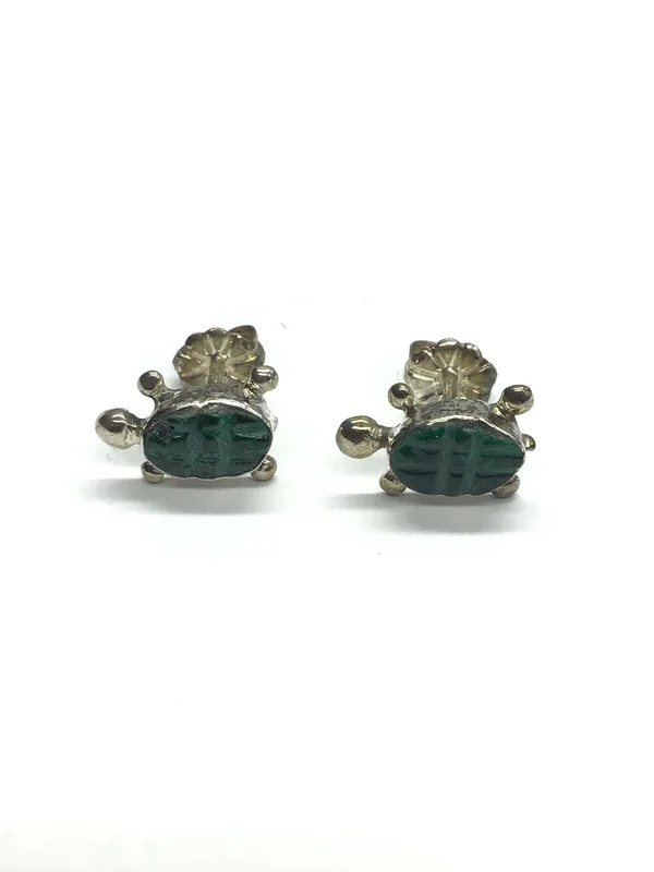 Zuni handmade earrings from auction in Springfield, Missouri — image 9