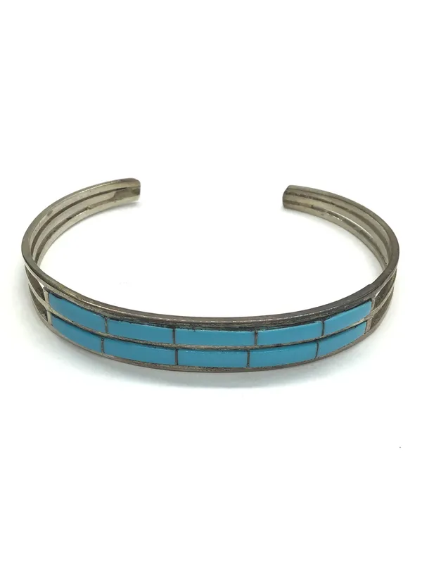 Navajo handmade cuff bracelet from auction in Springfield, Missouri — image 44