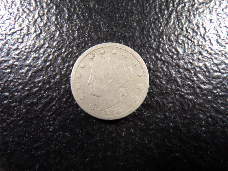 1883 WITH CENTS LIBERTY HEAD V NICKEL from auction in Englewood, Ohio — image 13
