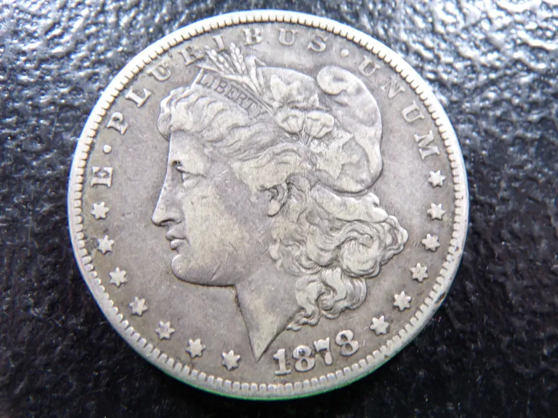 1878-CC CARSON CITY MORGAN SILVER DOLLAR from auction in Englewood, Ohio — image 11