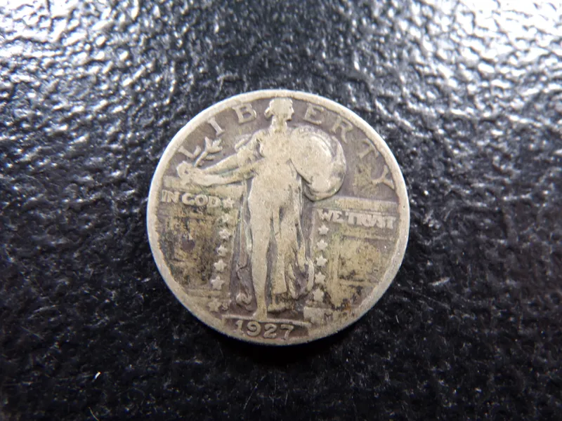 1927-S STANDING LIBERTY SILVER QUARTER from auction in Englewood, Ohio — image 12
