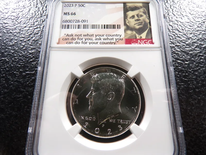 2023-P NGC MS66 KENNEDY HALF DOLLAR from auction in Englewood, Ohio — image 29