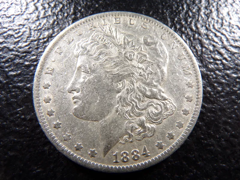1884-O MORGAN SILVER DOLLAR from auction in Englewood, Ohio — image 10