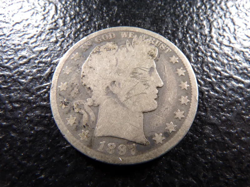 1897-O BARBER SILVER HALF DOLLAR from auction in Englewood, Ohio — image 15