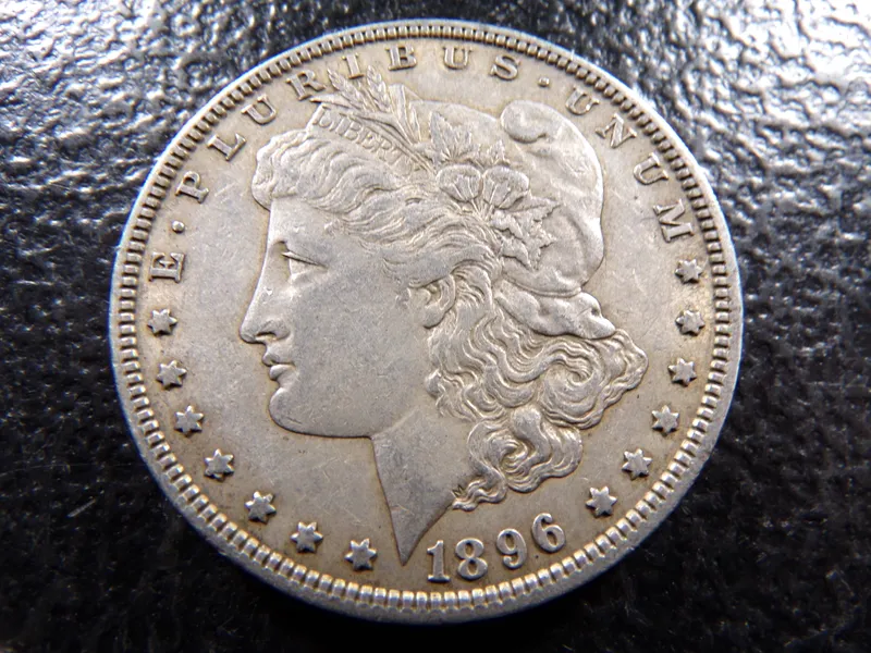 1896 MORGAN SILVER DOLLAR from auction in Englewood, Ohio — image 16