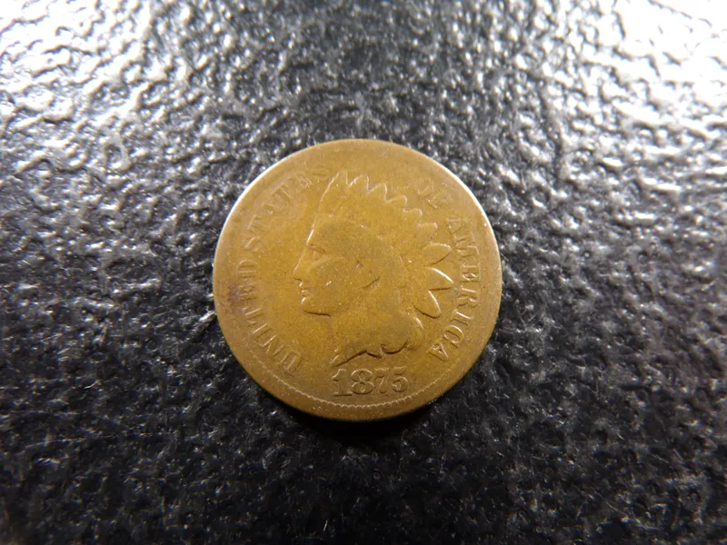 1875 INDIAN HEAD CENT from auction in Englewood, Ohio — image 20