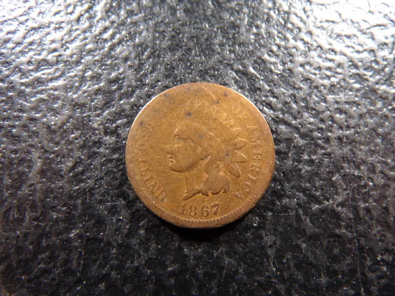 1867 INDIAN HEAD CENT from auction in Englewood, Ohio — image 41