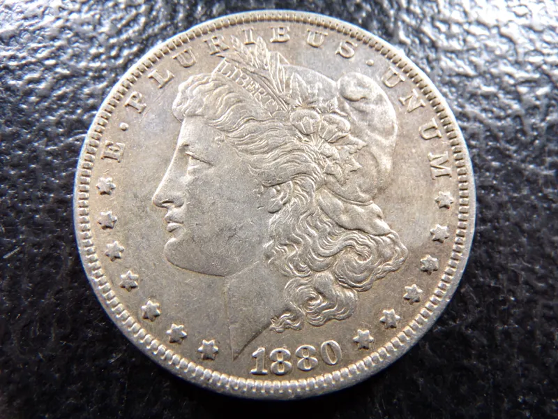 1880-O MORGAN SILVER DOLLAR from auction in Englewood, Ohio — image 38