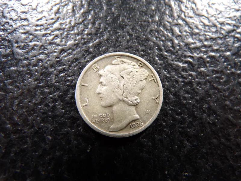 1926-D RARE DATE MERCURY SILVER DIME from auction in Englewood, Ohio — image 32