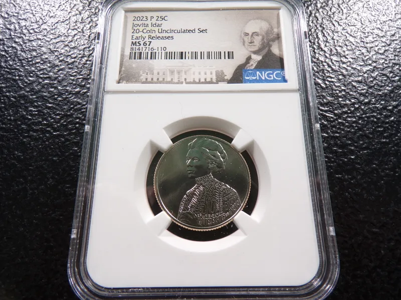 2023-P NGC MS67 EARLY RELEASES JOVITA IDAR QUARTER from auction in Englewood, Ohio — image 6