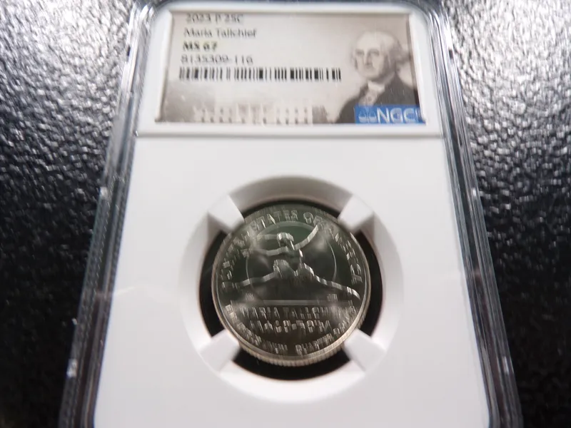 2023- P NGC MS67 MARIA TALLCHIEF QUARTER from auction in Englewood, Ohio — image 21