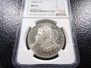 1884-O NGC MS63 MORGAN SILVER DOLLAR