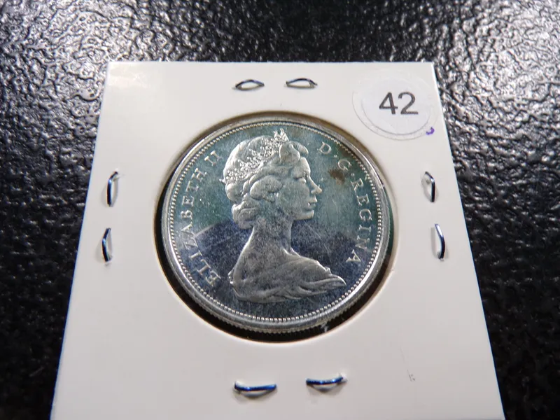 1965 CANADIAN SILVER 50 CENTS from auction in Englewood, Ohio — image 43