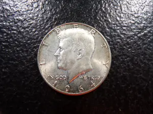 1964 KENNEDY SILVER HALF DOLLAR