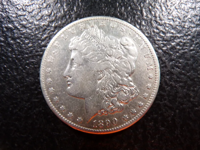 1890-CC CARSON CITY MORGAN SILVER DOLLAR from auction in Englewood, Ohio — image 37