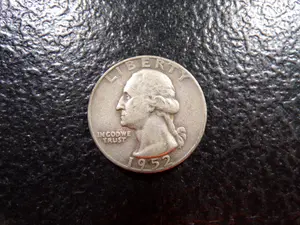 1952-D WASHINGTON SILVER QUARTER