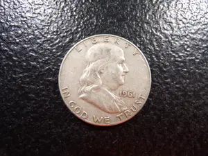 1961-D FRANKLIN SILVER HALF DOLLAR