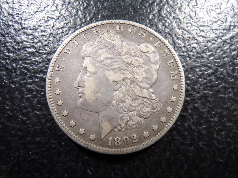 1892-S MORGAN SILVER DOLLAR from auction in Englewood, Ohio — image 4