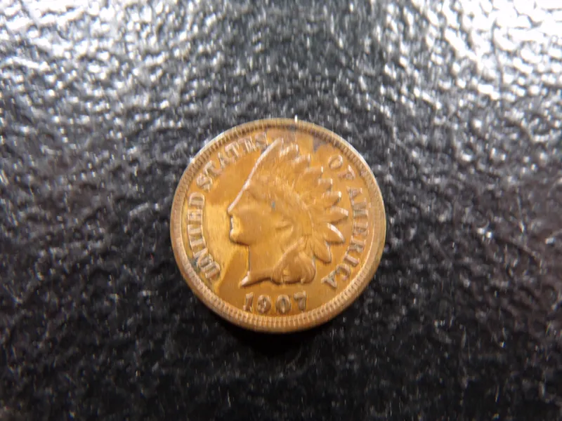 1907 INDIAN HEAD CENT from auction in Englewood, Ohio — image 14