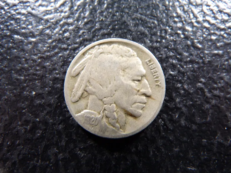1920-D INDIAN HEAD BUFFALO NICKEL from auction in Englewood, Ohio — image 25