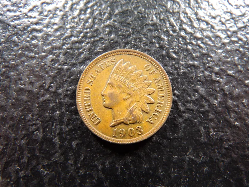 1903 HIGH GRADE INDIAN HEAD CENT from auction in Englewood, Ohio — image 24