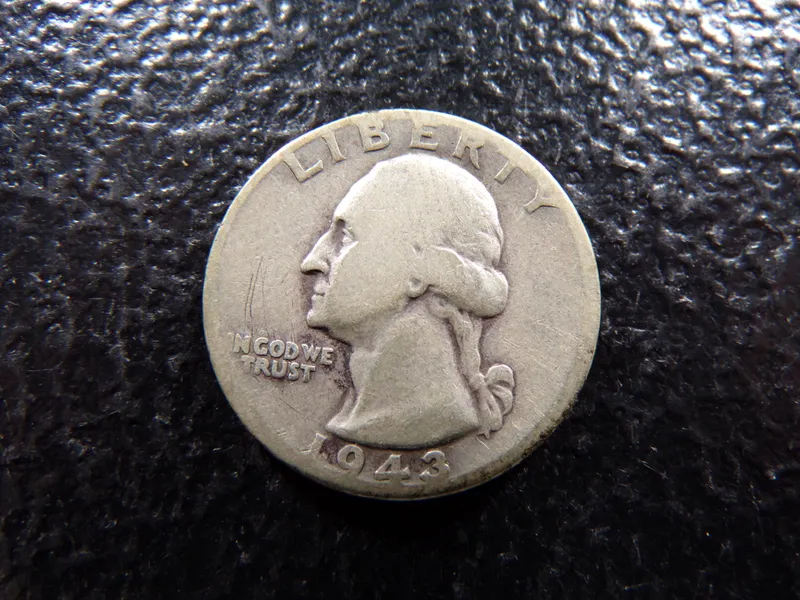 1943-D WASHINGTON SILVER QUARTER from auction in Englewood, Ohio — image 29