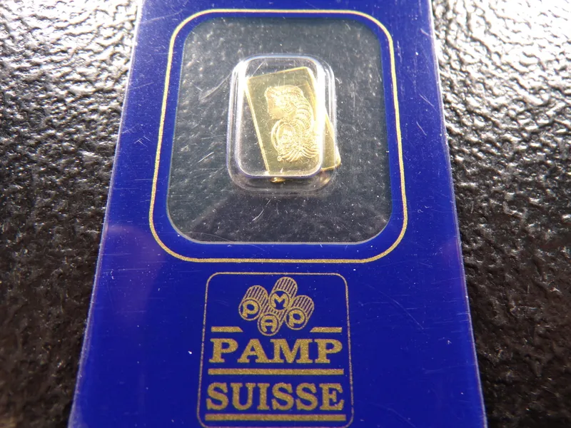 PAMP 1 GRAM 999,9 FINE GOLD BAR from auction in Englewood, Ohio — image 40