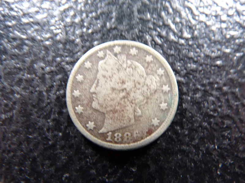 1886 KEY DATE LIBERTY HEAD V NICKEL from auction in Englewood, Ohio — image 46