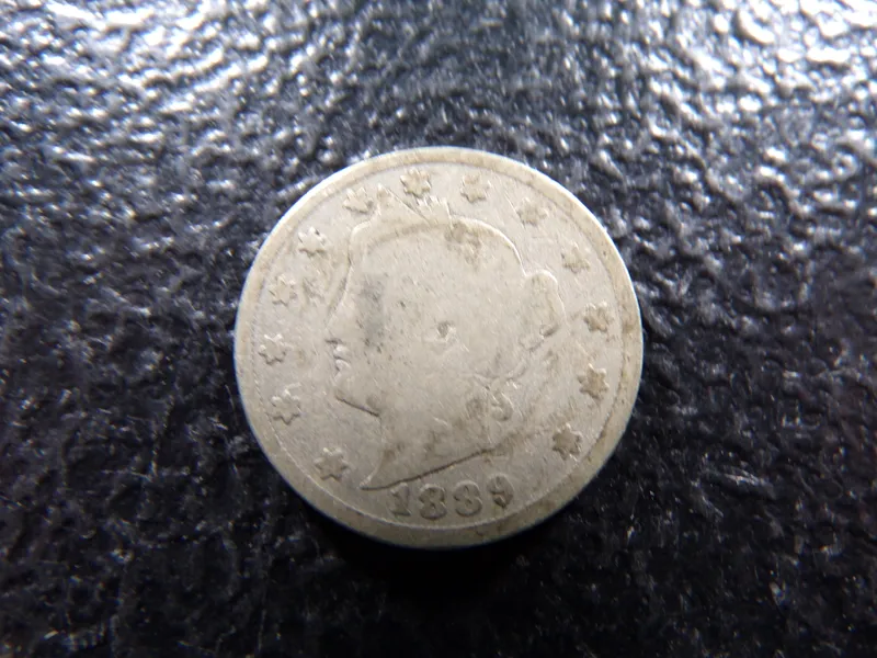 1889 LIBERTY HEAD V NICKEL from auction in Englewood, Ohio — image 48