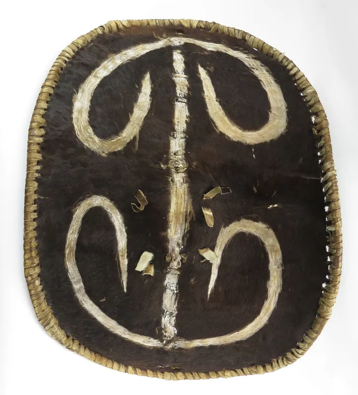 TWO RARE AFRICAN SHIELDS from auction in Cheyenne, Wyoming — image 8
