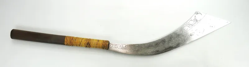 A MORO PANABAS AXE from auction in Cheyenne, Wyoming — image 45