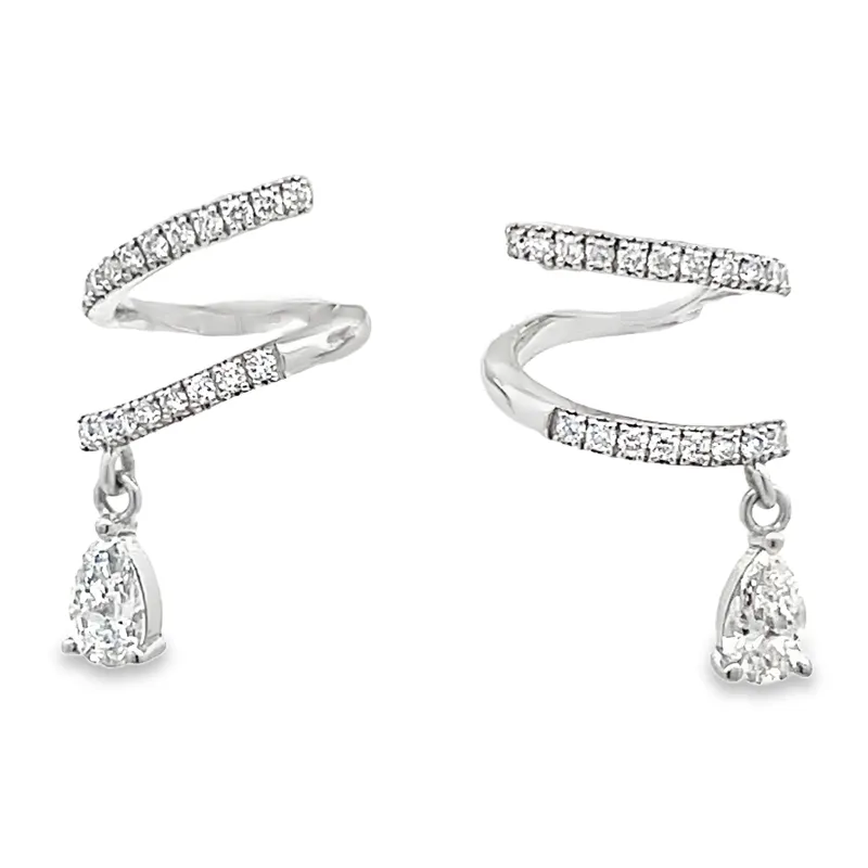 Lab-Grown Diamond Earrings from auction in Port St Lucie, Florida — image 2