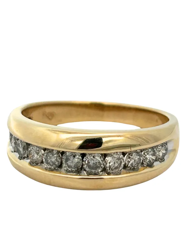 Mens Diamond Band Ring from auction in Port St Lucie, Florida — image 32