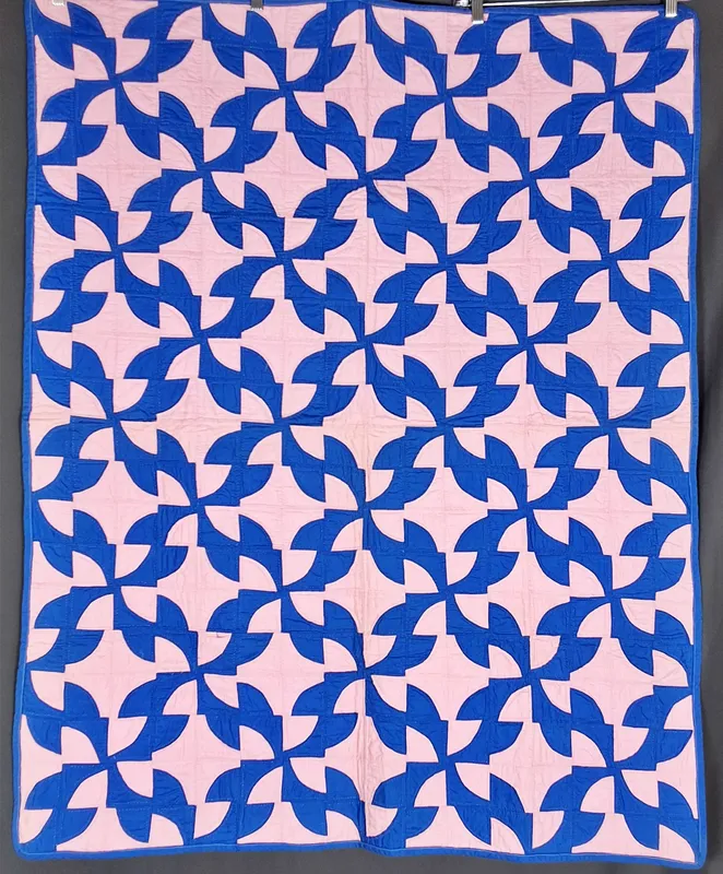 Vintage Path Through the Wilderness Baby Quilt from auction in Princeton, New Jersey — image 27