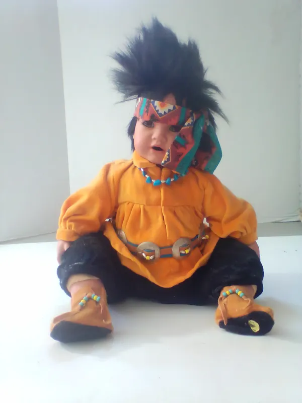 Gregory Perillo for Artaffects Little Breeze Native American Style Vinyl Doll from auction in Brewton, Alabama — image 39