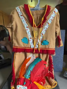 A Trio of Vintage Kiddie Togs Children's Native American Style Costume Pieces