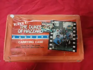1981 ERTL The Dukes of Hazzard Vinyl Carrying Case