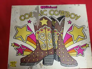 Interstate Industries Wildcat Cosmic Cowboy Portable Children's Record Player Model WCC80