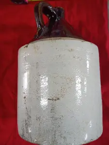 Two Tone Stoneware Shoulder Jug