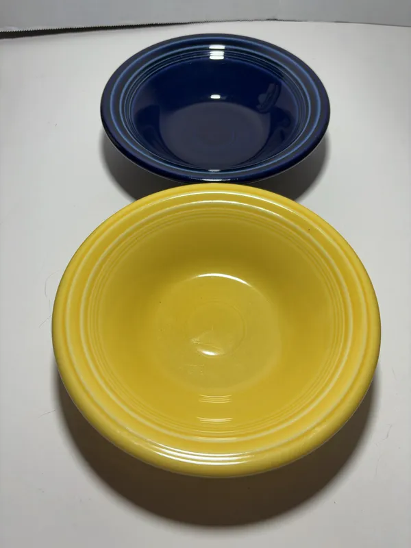 A Pair of Homer Laughlin Fiesta Glazed Earthenware Rim Soup Bowls from auction in Brewton, Alabama — image 46